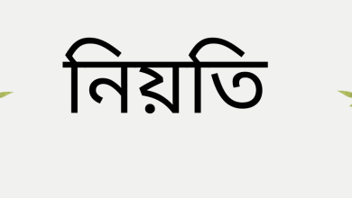 Photo of নিয়তি – সাদিয়া আফরোজ