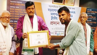 Photo of টুংটাং পদক পেলেন দিরাইয়ের ছড়াকার ছাদির হুসাইন